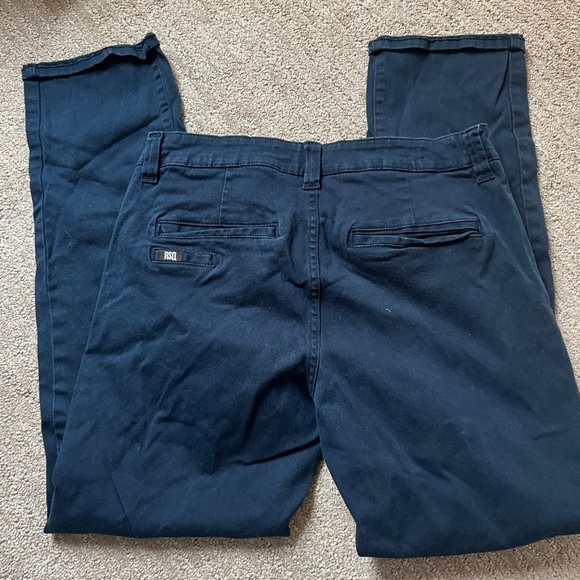 RSQ - mens chino navy jeans - Picture 4 of 6